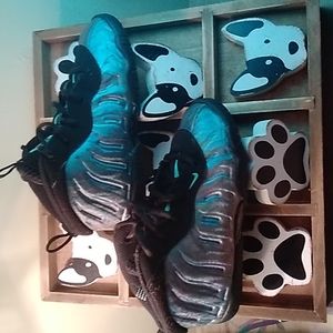 IRIDESCENT blue/green and black Nike